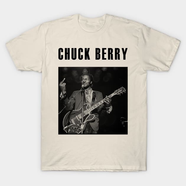 Chuck Berry T-Shirt by NICKROLL